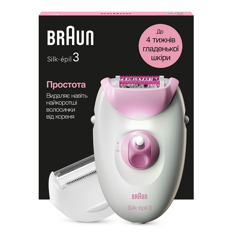 Эпилятор BRAUN Электро эпилятор Silk-еpil 3 SE 3-031