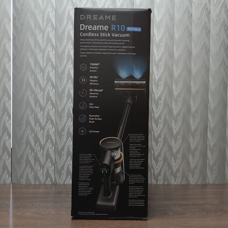 Акумуляторний пилосос Dreame R10 Pro Aqua  -  Уцінка