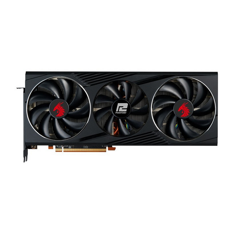 Видеокарта PowerColor Radeon RX 6800 XT 16GB GDDR6 Red Dragon (AXRX 6800XT 16GBD6-3DHR/OC)