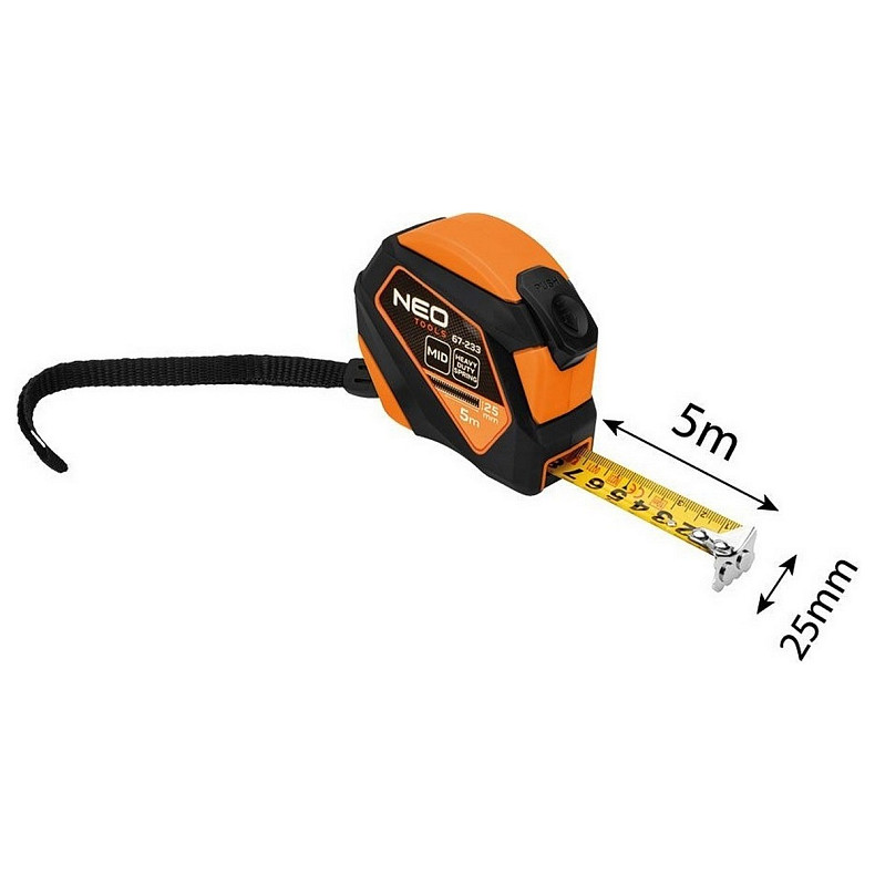 Рулетка Neo Tools (67-233)