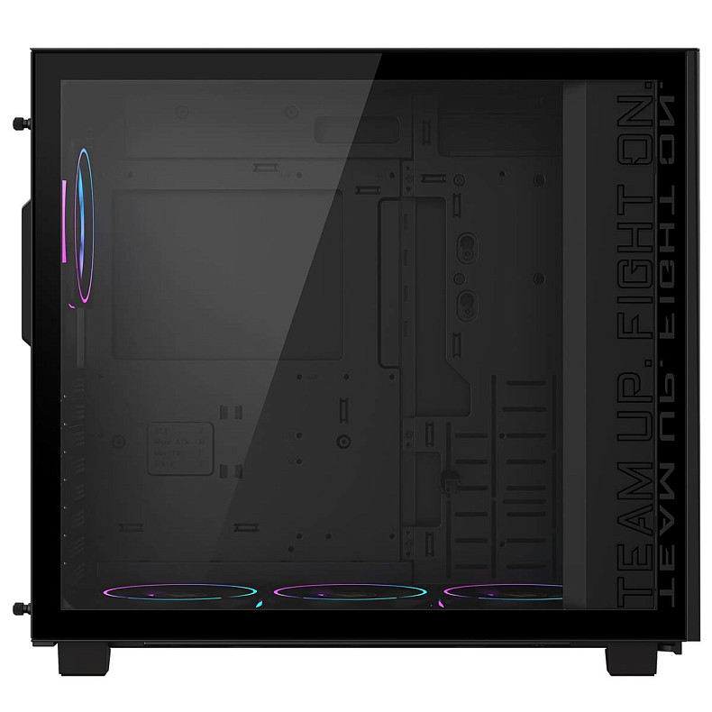 Корпус Gigabyte GB-AC400G W/O PSU, Black ATX