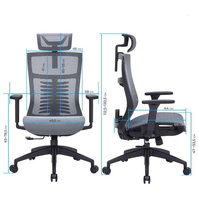 Офисное кресло OfficePro Balance OC620-B-DG-DG