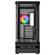 Корпус Modecom VOLCANO AQ200 ARGB MIDI FRONT LCD, 4x120mm fans BLACK без БЖ ATX