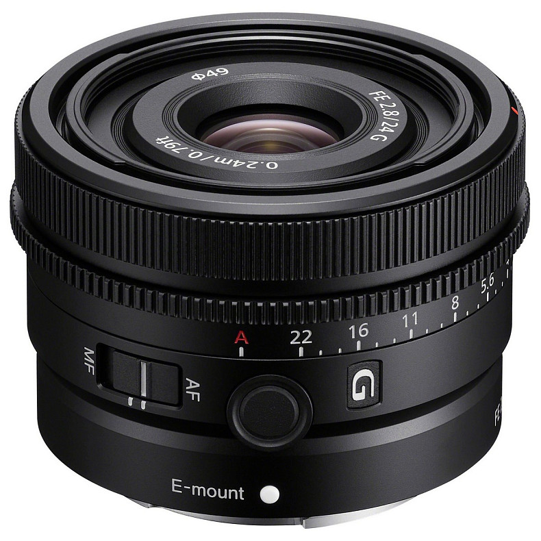 Об'єктив Sony 24mm, f/2.8 G для камер NEX