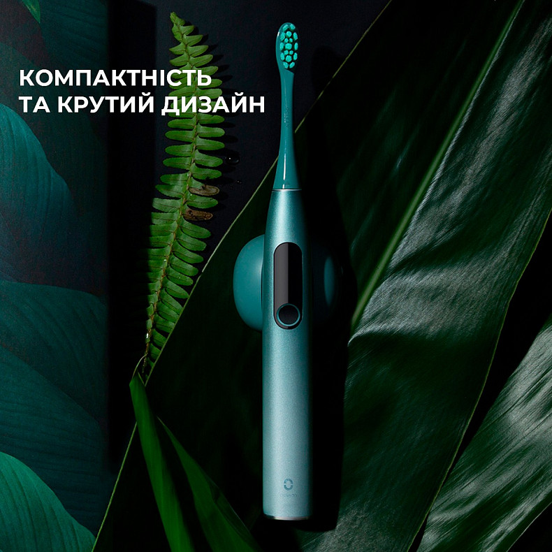 Электрическая зубная щетка Oclean X Pro Mist Green OLED