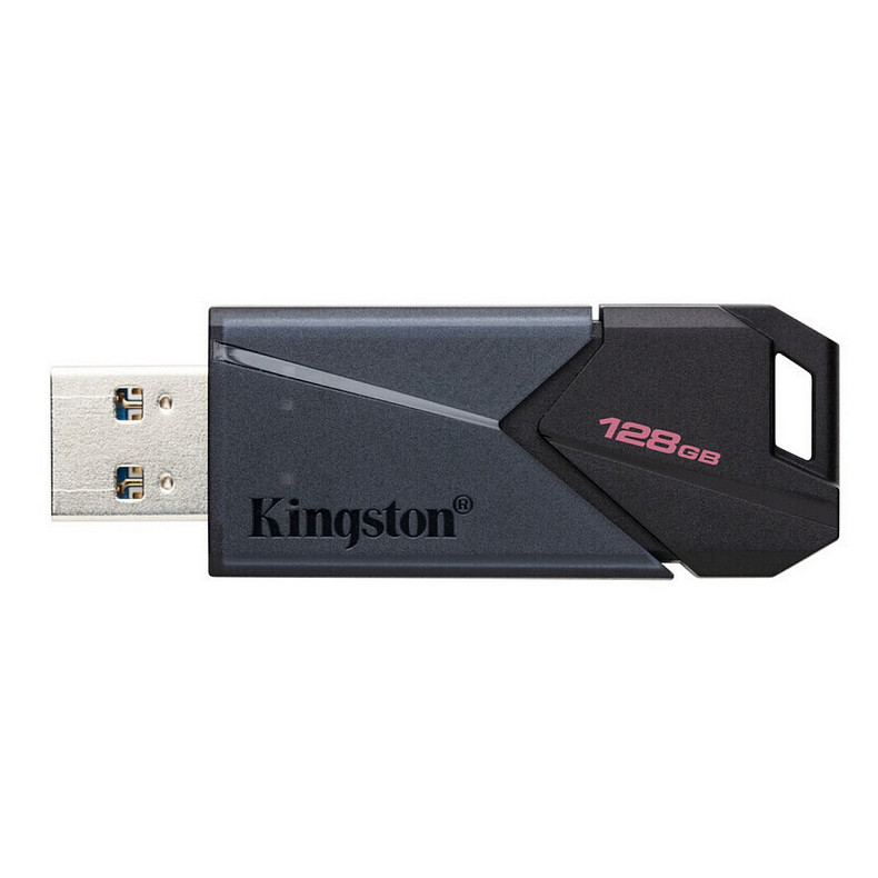 Накопичувач Kingston 128GB USB 3.2 Type-A Gen1 DT Exodia Onyx