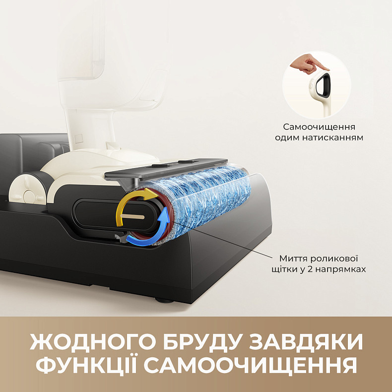 Бездротовий миючий пилосос MOVA K30 Mix 4 в 1
