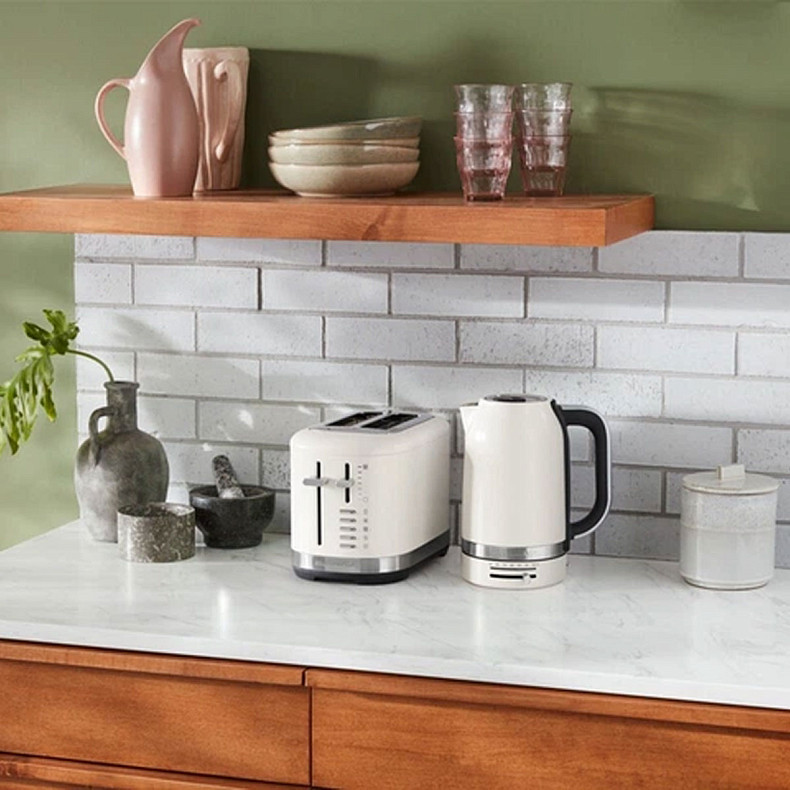 Тостер KitchenAid 5KMT2109EPL порцеляновий білий