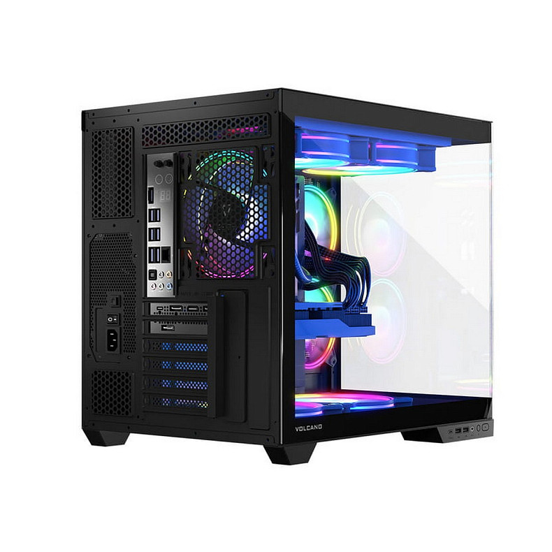 Корпус Modecom volcano panorama apex argb 5f midi grey без БП ATX