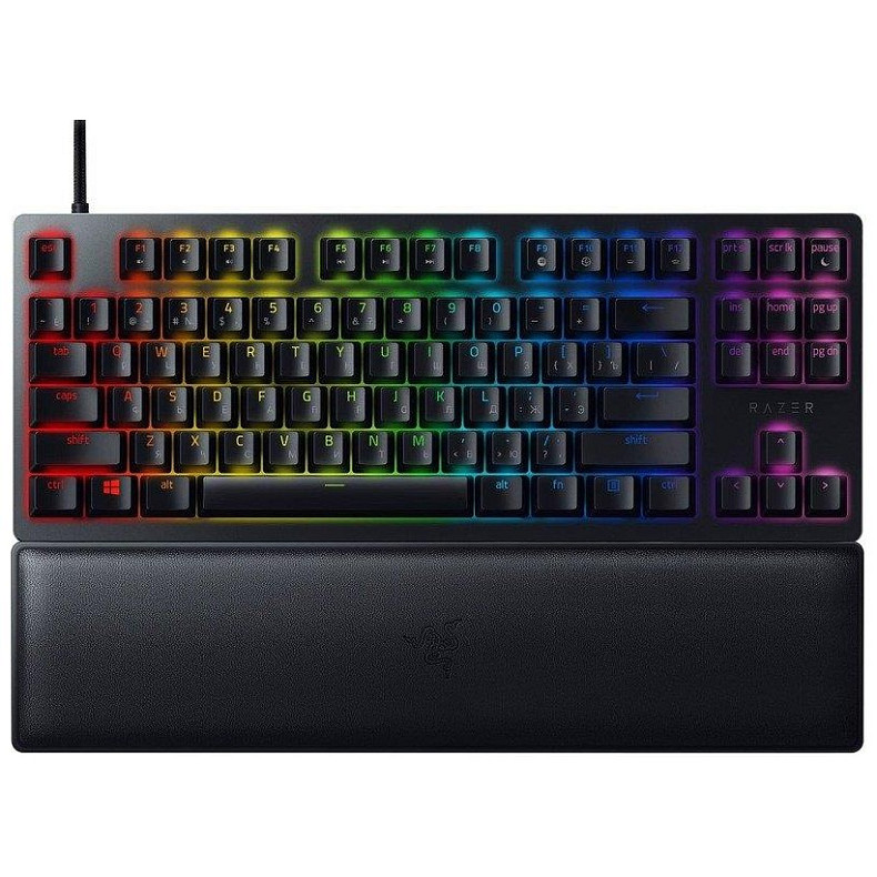 Клавиатура Razer Huntsman V2 TKL Purple Switch Black USB (RZ03-03941400-R3R1)