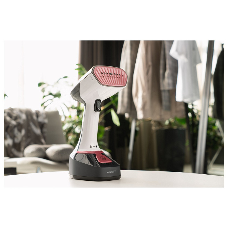 Отпариватель Ardesto ручной SI-S1400, 1400Вт, 280мл, паровой удар, постоянный пар – 22гр, керам. подошв