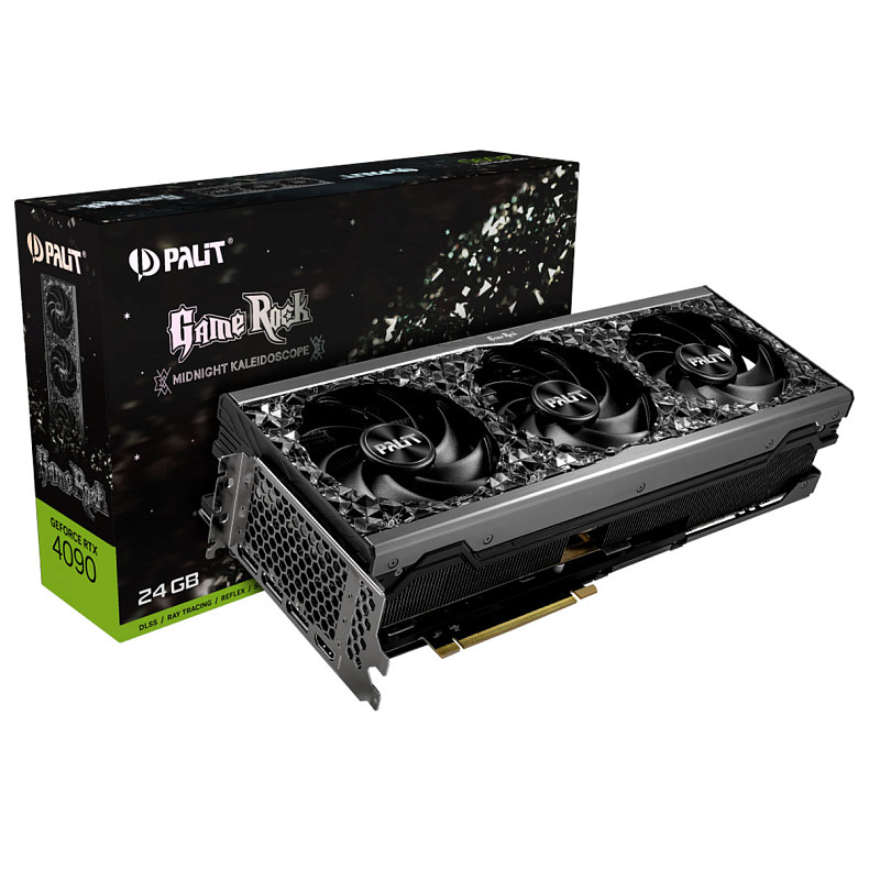 Видеокарта Palit GeForce RTX 4090 24GB GDDR6X GameRock (NED4090019SB-1020G)