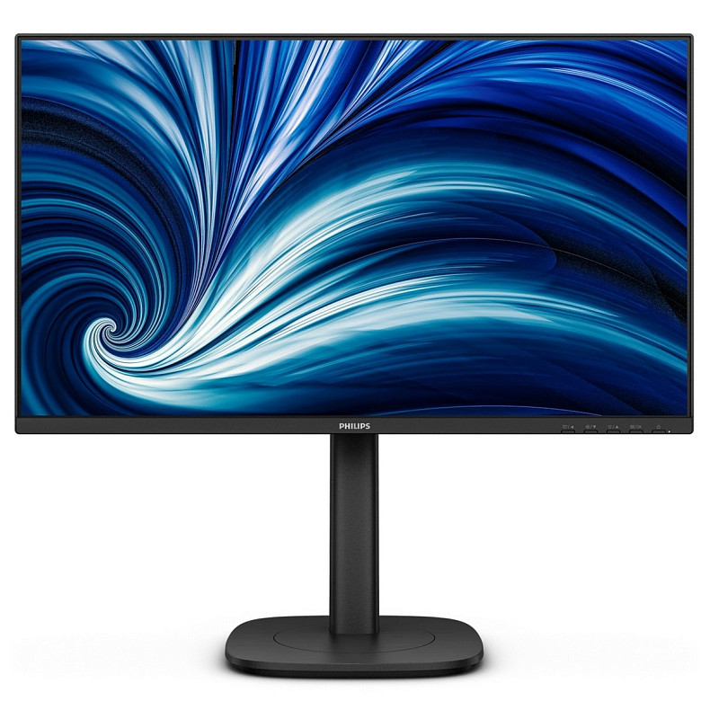 Монітор Philips 23.8" 24B2N3200J, IPS, 120Гц, VGA, HDMI, DP, USB-hub, HAS, Pivot, колонки