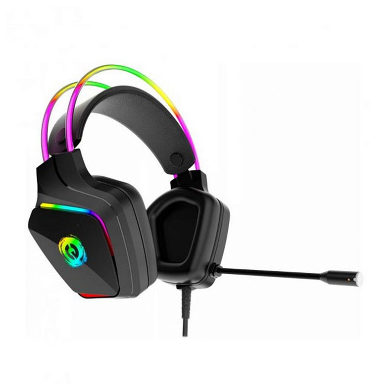 Гарнитура Canyon Darkless GH-9A Gaming 3.5 мм RGB Black (CND-SGHS9A)