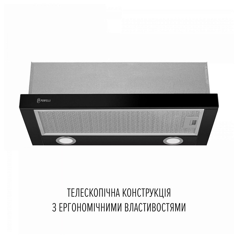 Витяжка Perfelli TL 6622 BL 1000 LED