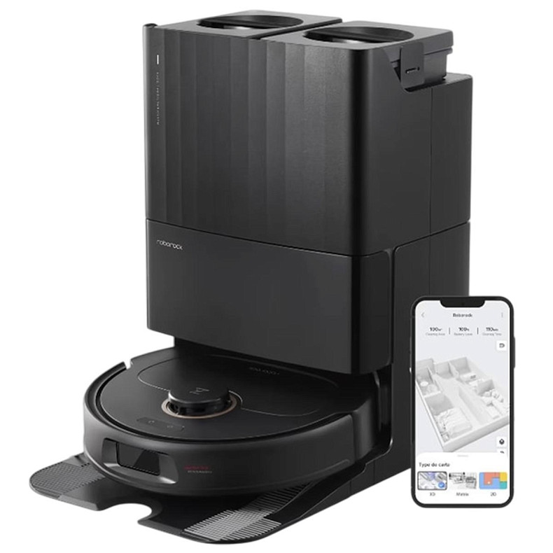 Робот-пылесос RoboRock Q REVO PRO BLACK QRP52-00