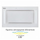 Витяжка Eleyus Gemini 800 LED 52 WH