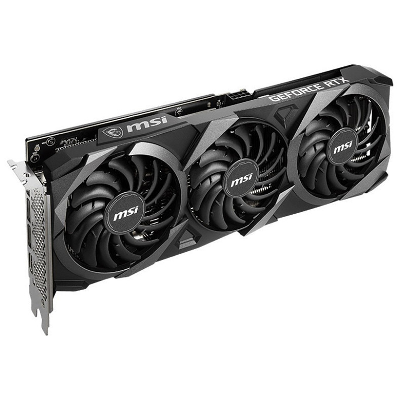 Відеокарта MSI GeForce RTX 3060 12GB GDDR6 Ventus 3X OC (GeForce RTX 3060 VENTUS 3X 12G OC)