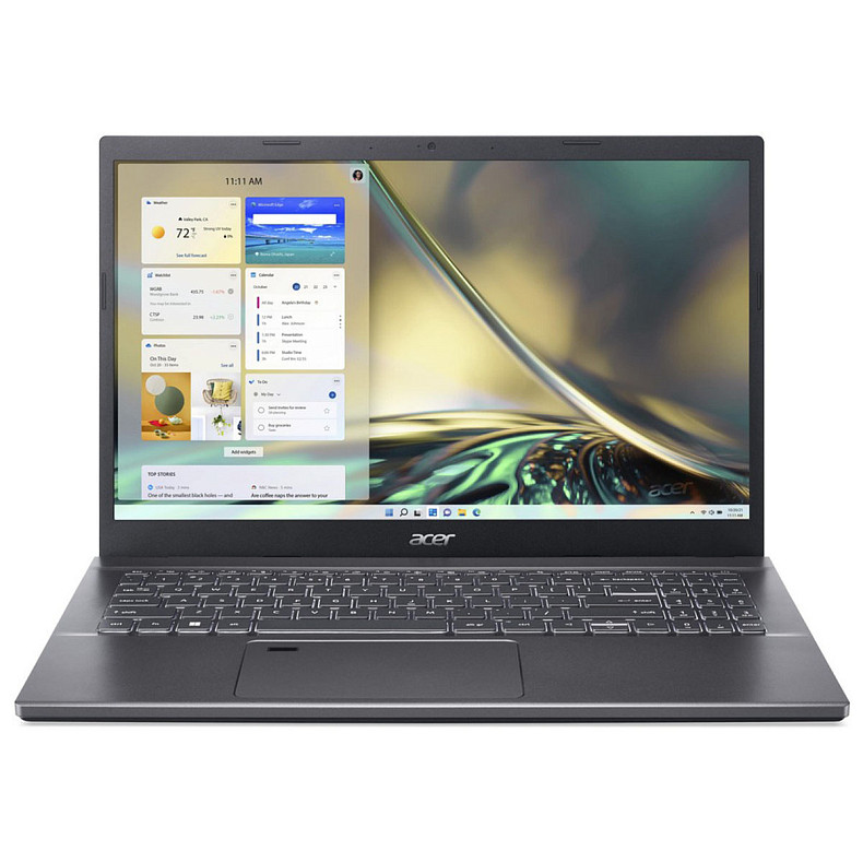 Ноутбук Acer Aspire 5 A515-57 15.6" FHD IPS, Intel i7-12650H, 32GB, F1TB, UMA, Lin, серый (NX.KN4EU.00F)
