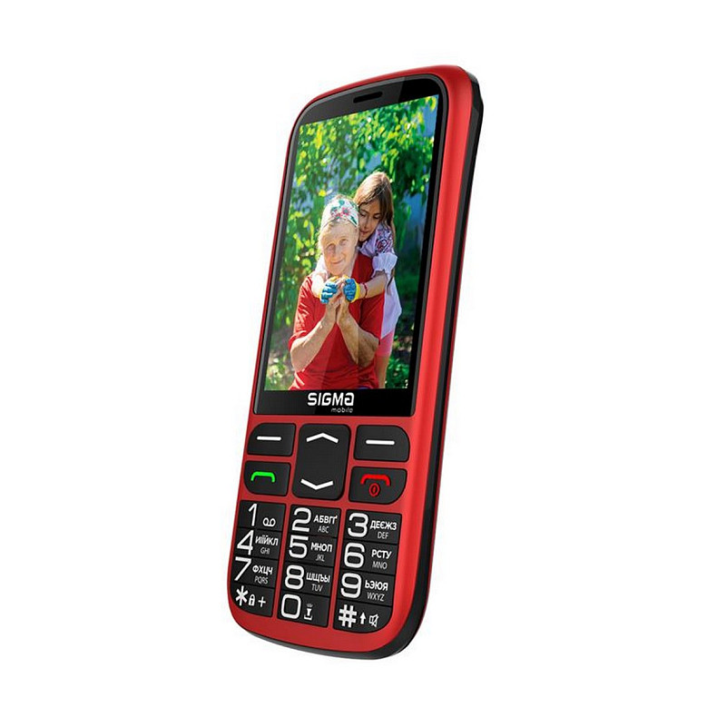 Мобільний телефон Sigma mobile Comfort 50 Optima Type-C Dual Sim Red (4827798122327)