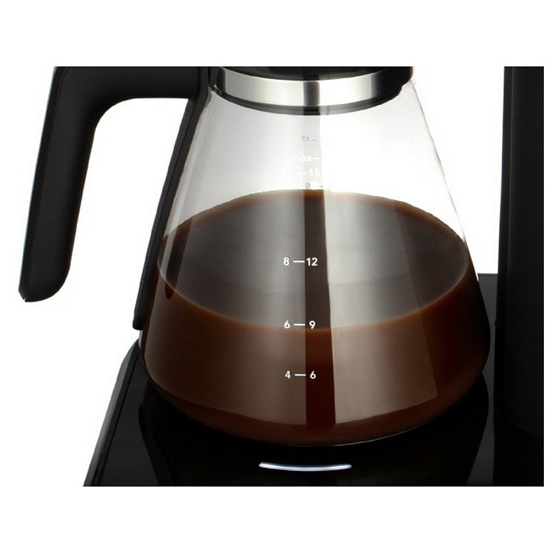 Кавоварка Russell Hobbs  Attentiv, 1.25л, мелена, чорно-срібний