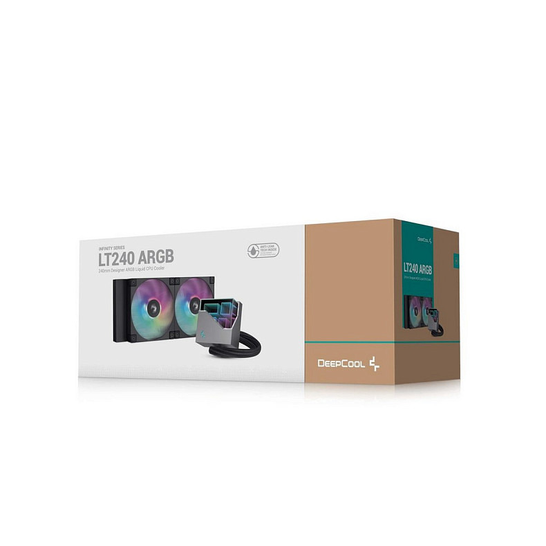 Система водяного охолодження DeepCool LT240 ARGB Black (R-LT240-BKAMNC-G-1)