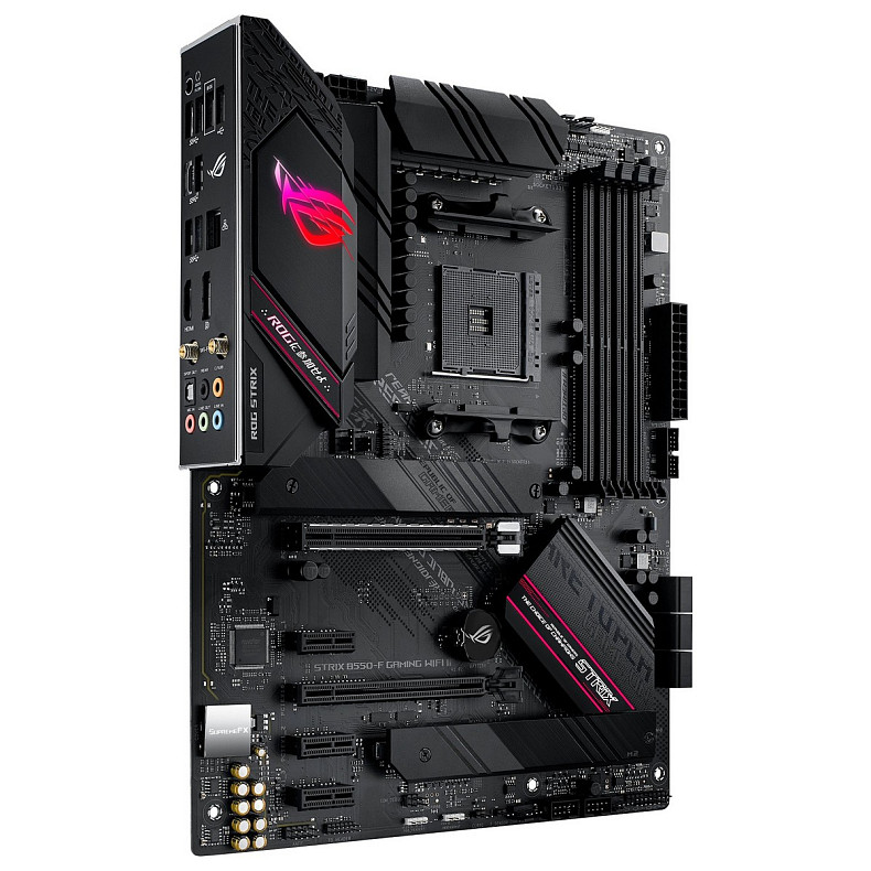 Материнская плата ASUS STRIX B550-F GAMING WIFI II sAM4 B550 4xDDR4 M.2 HDMI DP WiFi BT ATX