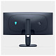 Монитор DELL 34" AW3425DW 2xHDMI, DP, USB, QD-OLED, 3440x1440, 21:9, 240Hz, 0.03ms, DCI-P3 99.3%, CU