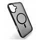Чохол-накладка BeCover Metal Buttons Case MagSafe для Apple iPhone 16 Black (712090)