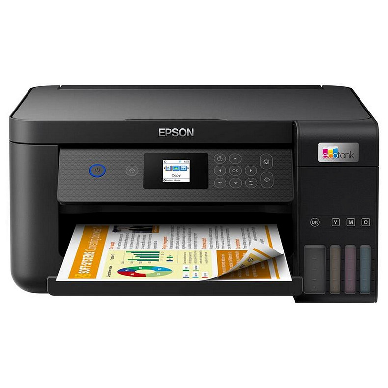 БФП ink color A4 Epson EcoTank L4260 33_15 ppm Duplex USB Wi-Fi 4 inks Black Pigment