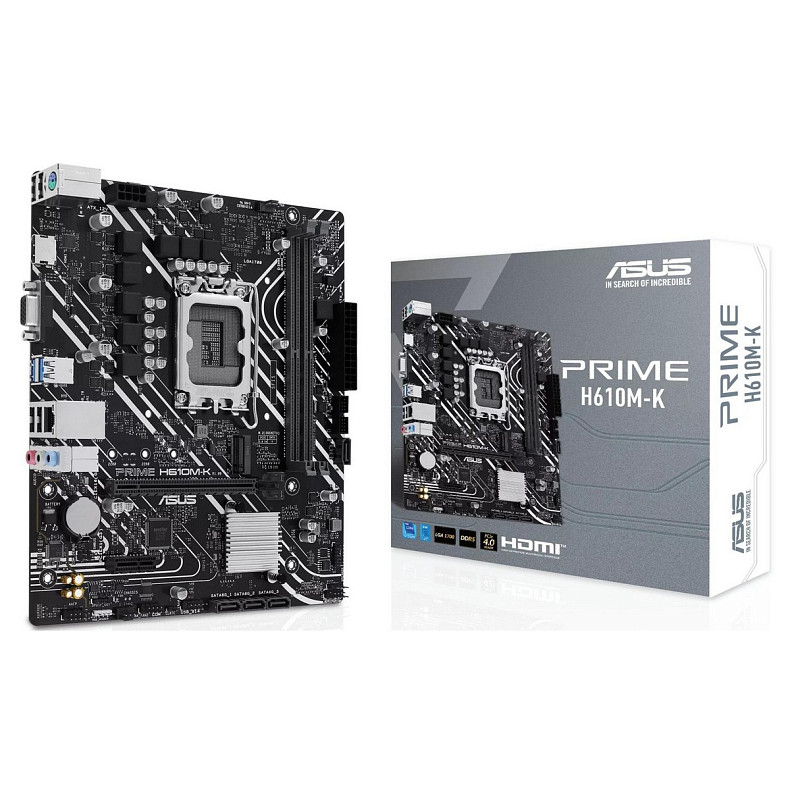 Материнська плата Asus Prime H610M-K Socket 1700