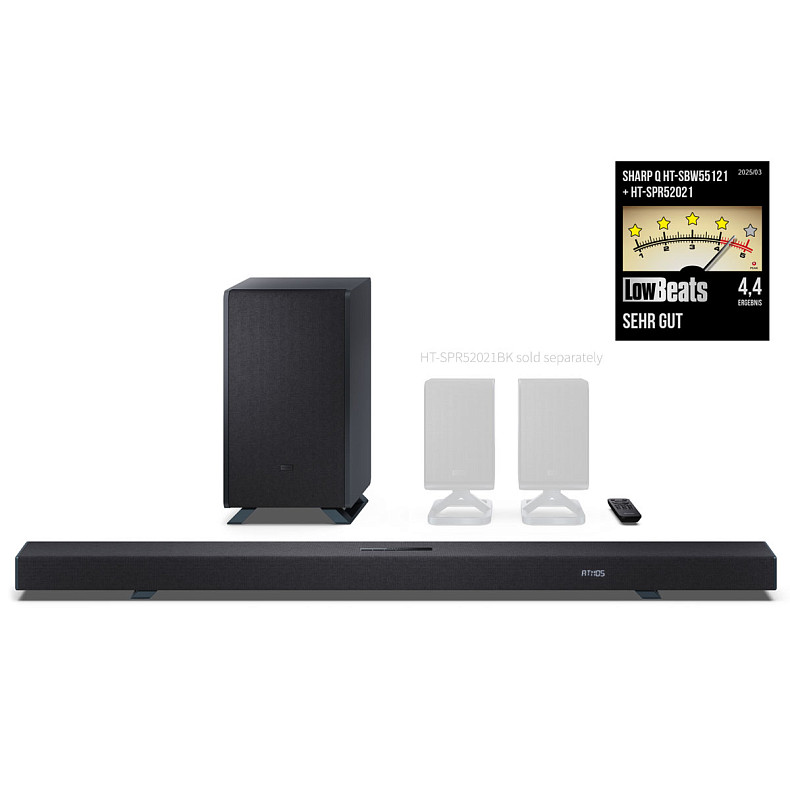Саундбар Sharp HT-SBW55121(BK)
