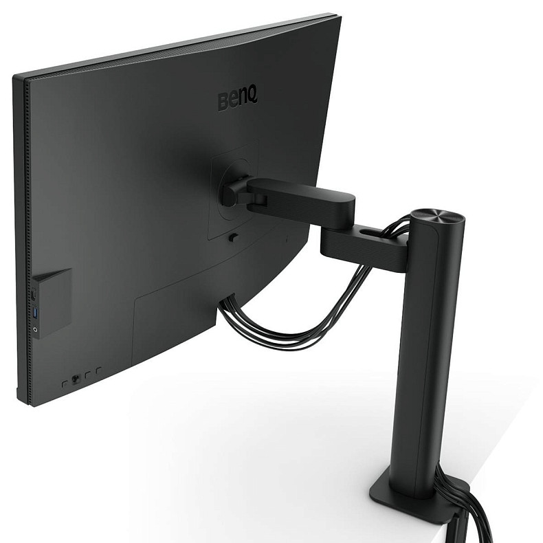 Монитор 31.5" BenQ PD3205UA, IPS, 4K UHD, 99% sRGB, HDMI, DP, USB-С, USB-hub, HAS, колонки, темно-серый