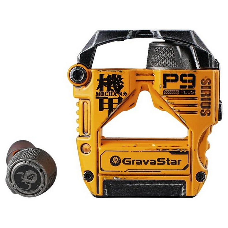 Навушники TWS Gravastar Sirius Plus, BT 5.3, жовтий