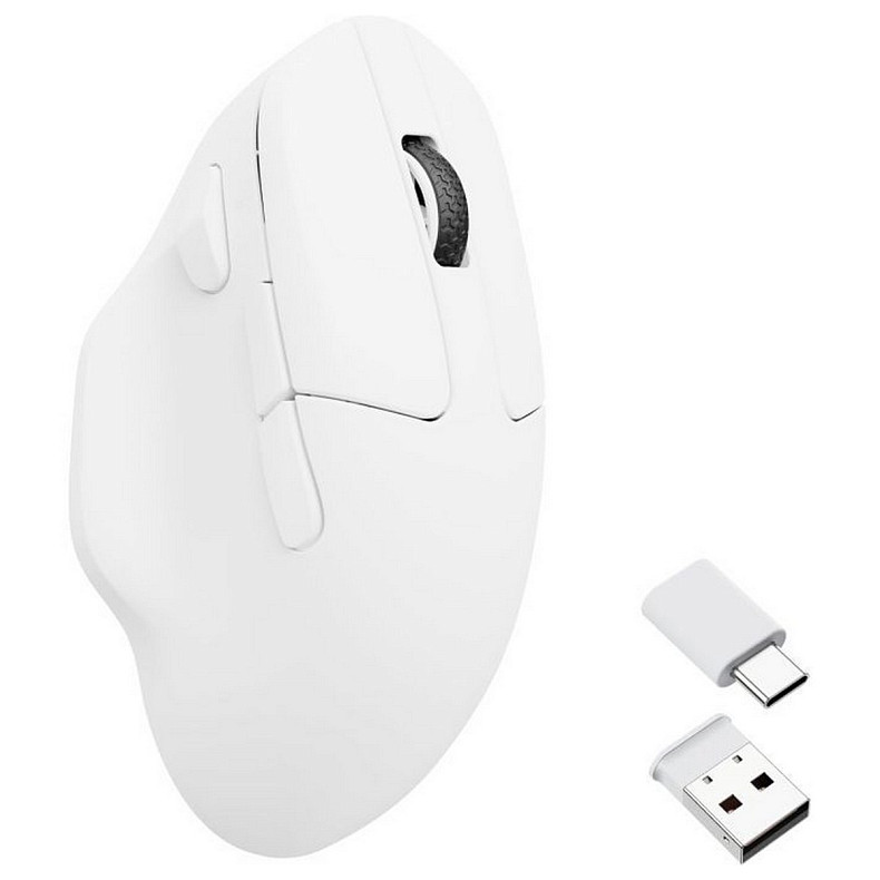 Миша Keychron M7 BT/WL/USB-A/USB-C, білий