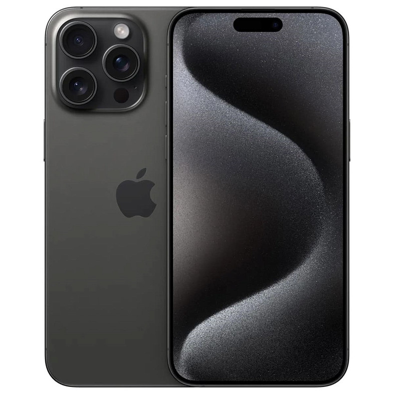 Смартфон Apple iPhone 15 Pro 512GB A3102 Black Titanium (MTV73RX/A)