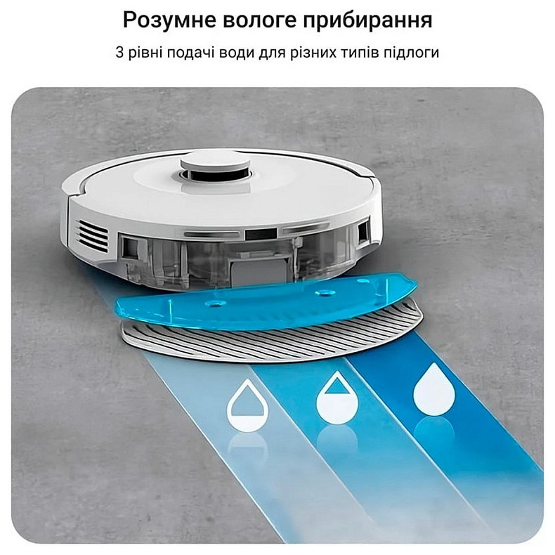 Робот-пилосос Rowenta миючий X-PLORER Serie 90+, 6000ПаВт, h=9.7см, 0.26л, конт пил -0.29л, автон. р