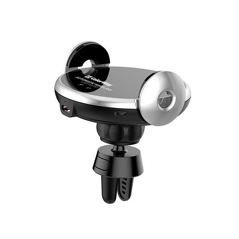 Бездротовий зарядний пристрій ColorWay AutoSense Car Wireless Charger 2 10W Black