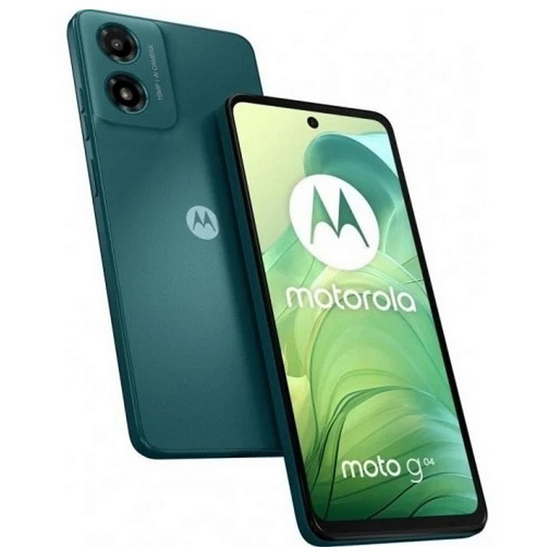 Смартфон Motorola Moto G04 4/64GB Sea Green (PB130021RS)