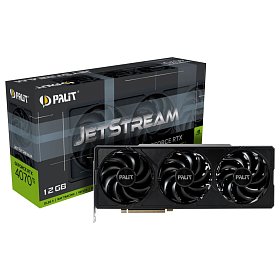 Видеокарта Palit GeForce RTX 4070 Ti 12GB GDDR6X JetStream (NED407T019K9-1043J)