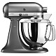 Кухонный комбайн KitchenAid Artisan 4,8 л 5KSM175PSEMS с откидным блоком серебряный медальон