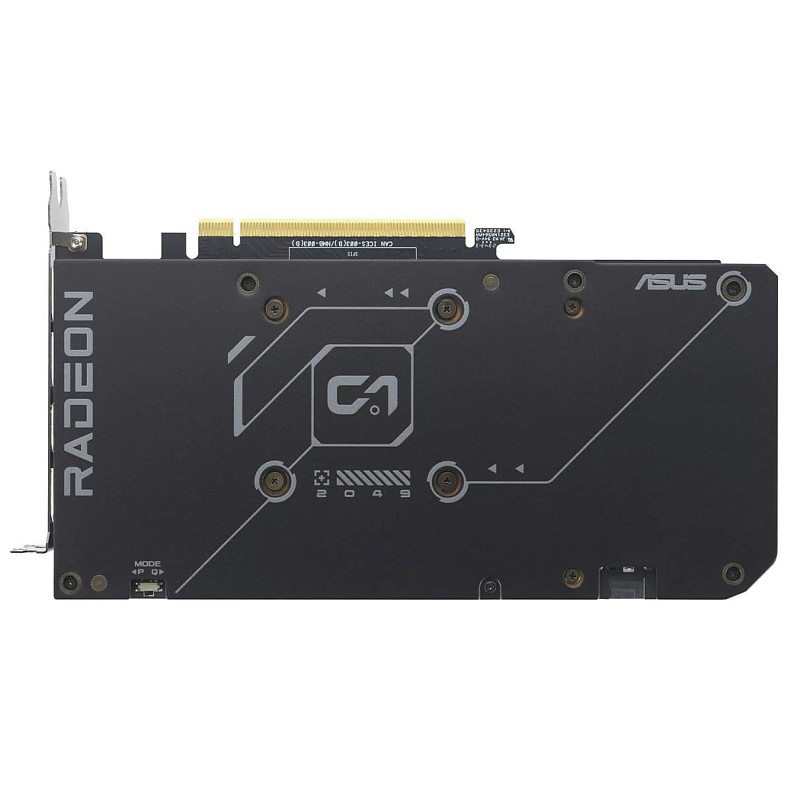 Видеокарта AMD Radeon RX 7600 XT 16GB GDDR6 Dual OC Asus (DUAL-RX7600XT-O16G)