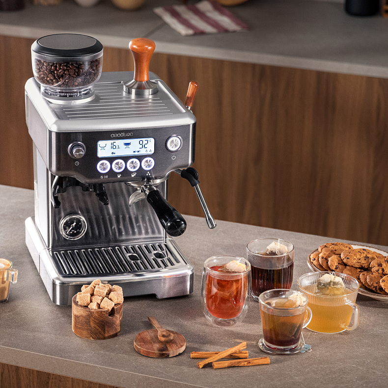 Кофеварка CECOTEC Power Espresso 20 Barista Steel & Grind