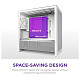 Корпус NZXT H3 Flow White без БП (CC-H31FW-01)