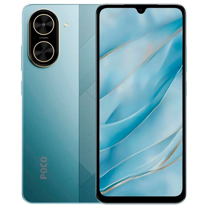 Смартфон Xiaomi POCO C71 3/64GB (with charger) Blue EU