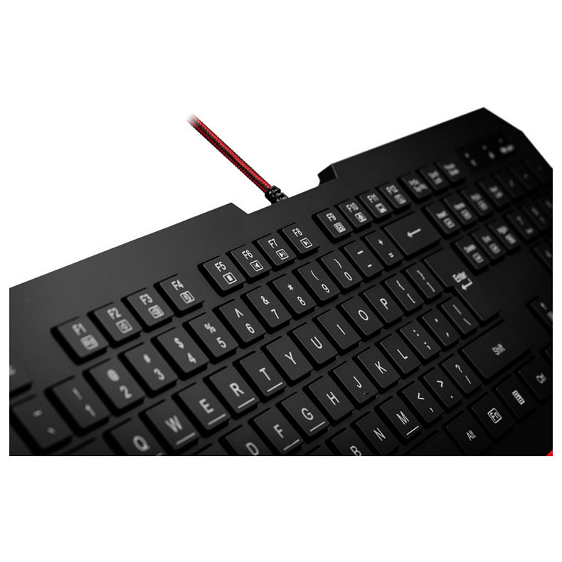 Клавиатура Redragon Karura2, игровая, RGB, подставка, UKR, USB