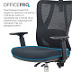 Крісло офісне OfficePro Aero OC490B Black