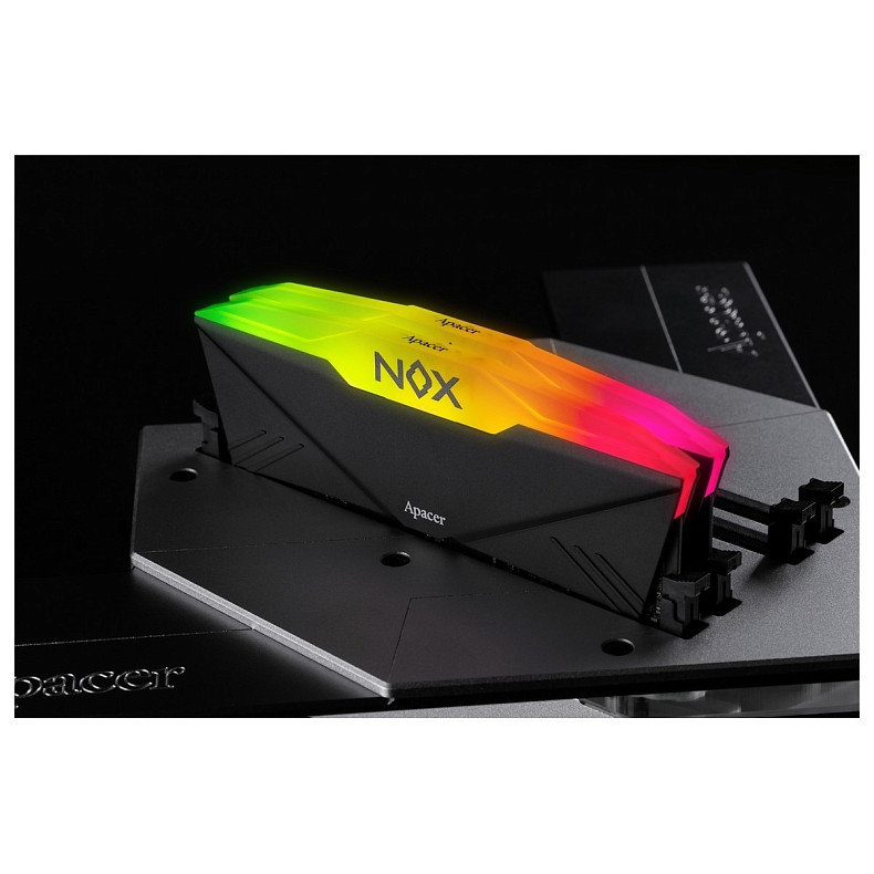 ОЗУ DDR4 2х16GB/3600 Apacer NOX RGB Black (AH4U32G36C25YNBAA-2)