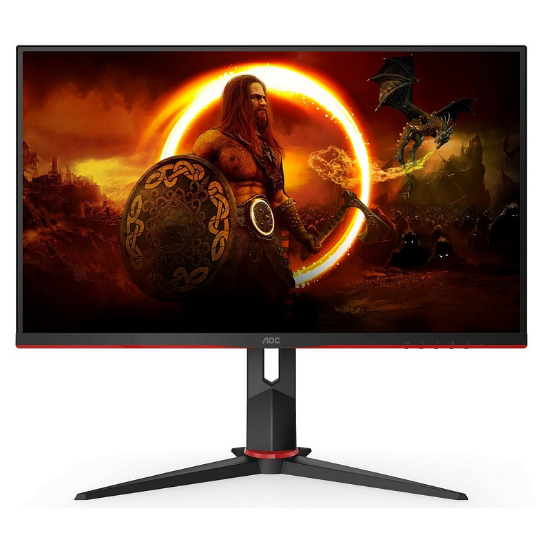 Монiтор AOC 27” Q27G2S/EU IPS QHD 165Hz 1ms DP HDMI Red/Black