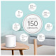 WiFi-Mesh система TP-LINK Deco X60 AX5400, 1xGE LAN, 1xGE WAN, 1мод
